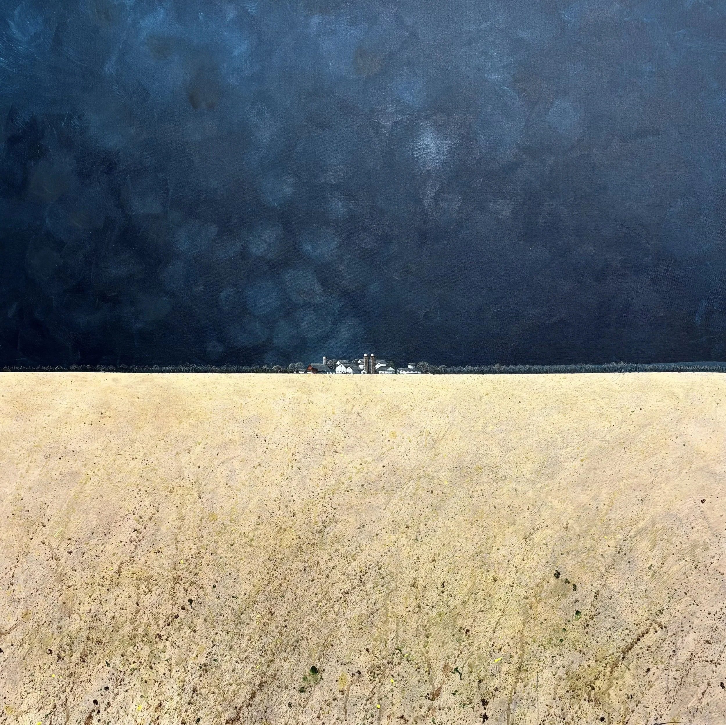 Biospheres III: #51   Acrylic on canvas (48”)