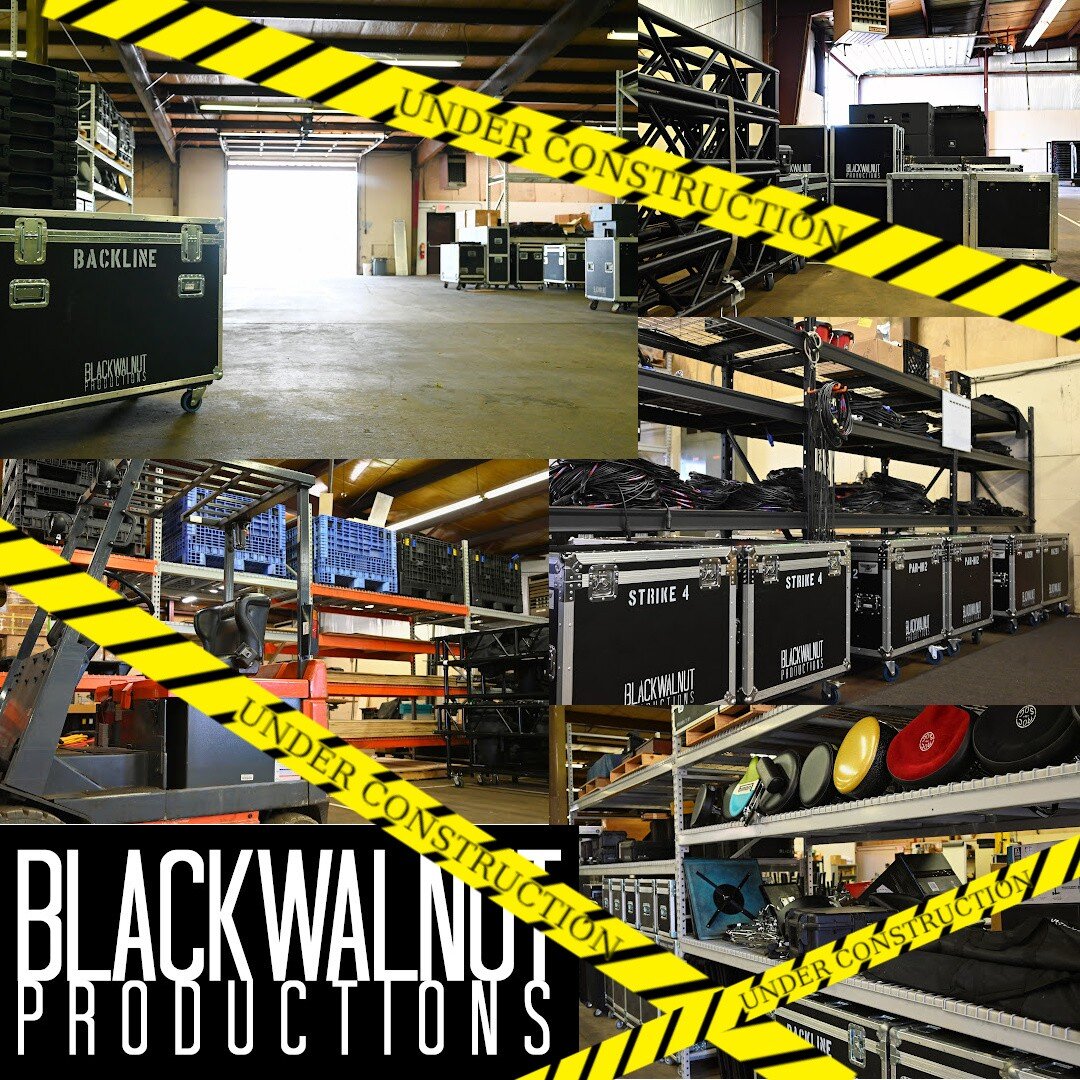 We are exited to announce some major changes going on at Black Walnut. We've moved to a new location in Chambersburg, Pennsylvania and we're working on big renovations. With more space to grow we can provide even better services with larger sound sys