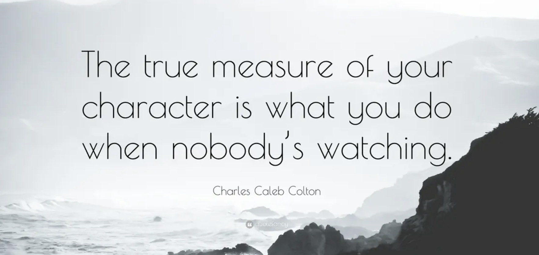 Why Character Is Important
