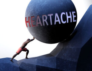 Where Do Broken Hearts Go? Guys Seek “Heartache” Help Online