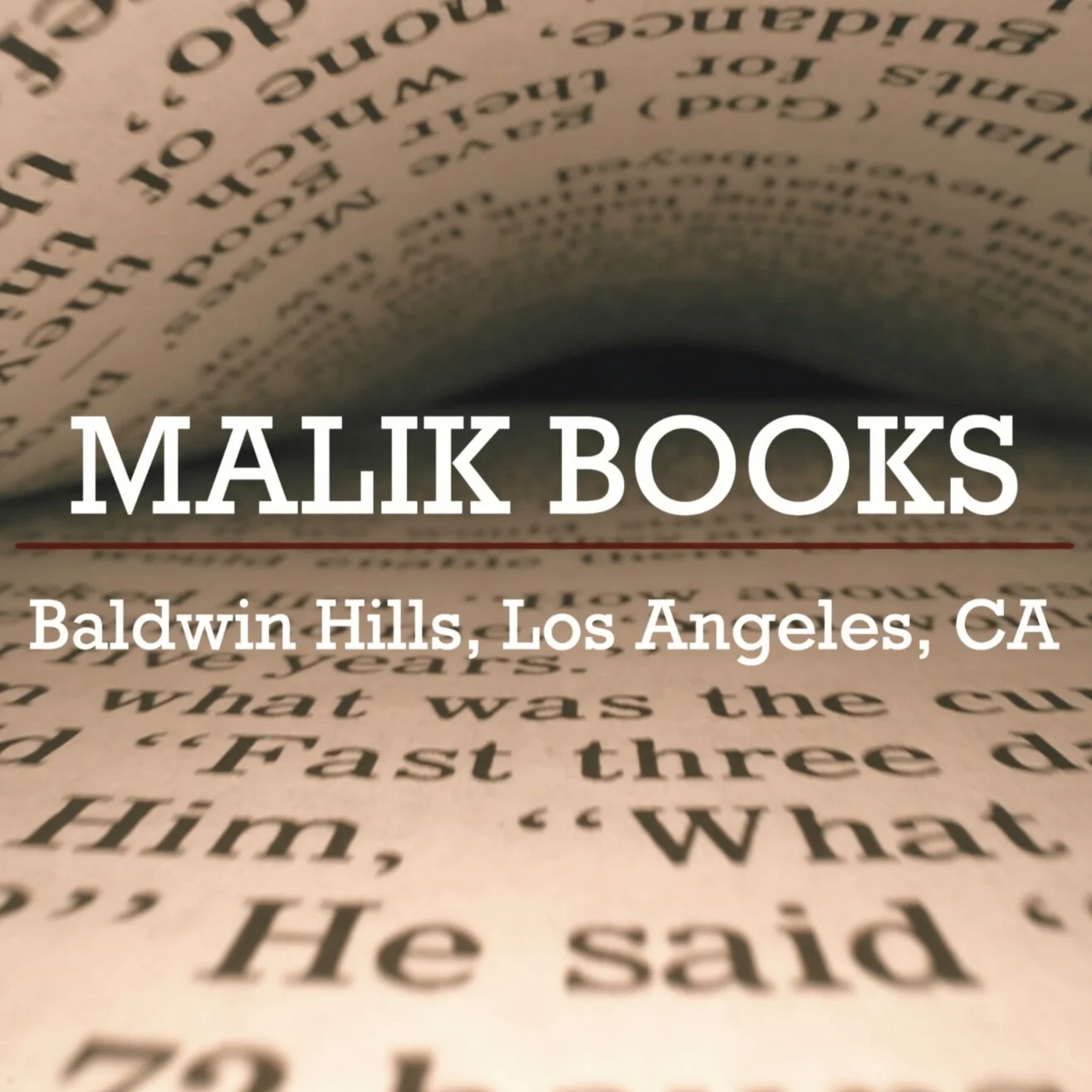 Malik Books Ad