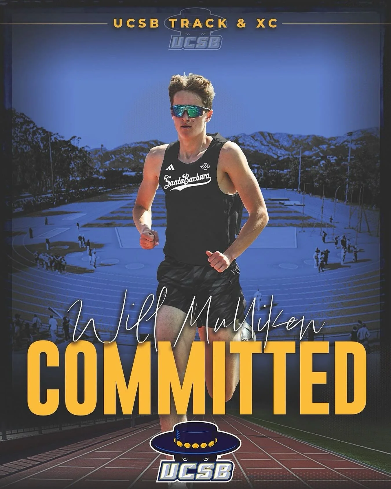 Working with NCS star @willmulliken has been a pleasure and we're so excited for him to continue his career at @ucsbtfxc as a Gaucho! Well done👏🏼