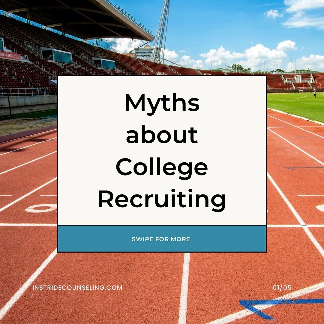 Find out more at instridecounseling.com! 

(Link in bio)

#ncaa #ncaatf #ncaaxc #getrecruited #competeincollege #collegerunning #collegeboundathletes #cif