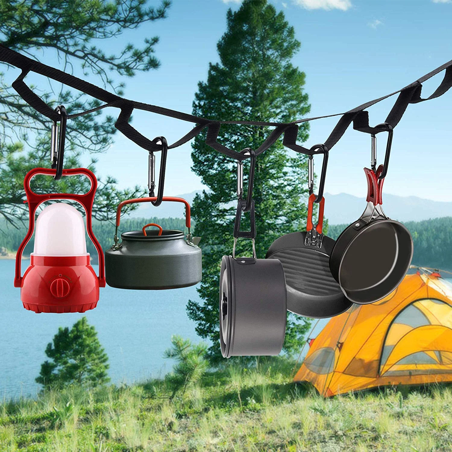 LAMURO Campsite Storage Strap