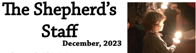 December 2023 Shepherd's Staff   