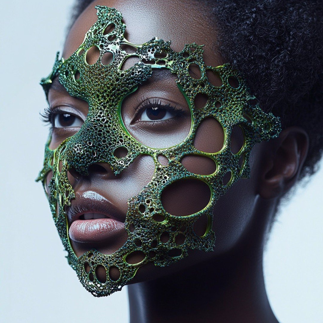 algae face jewerly