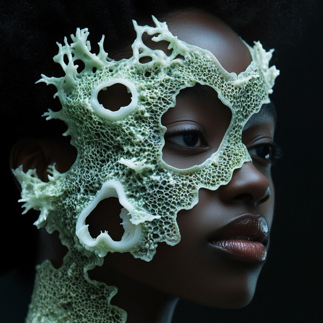 algae face jewerly