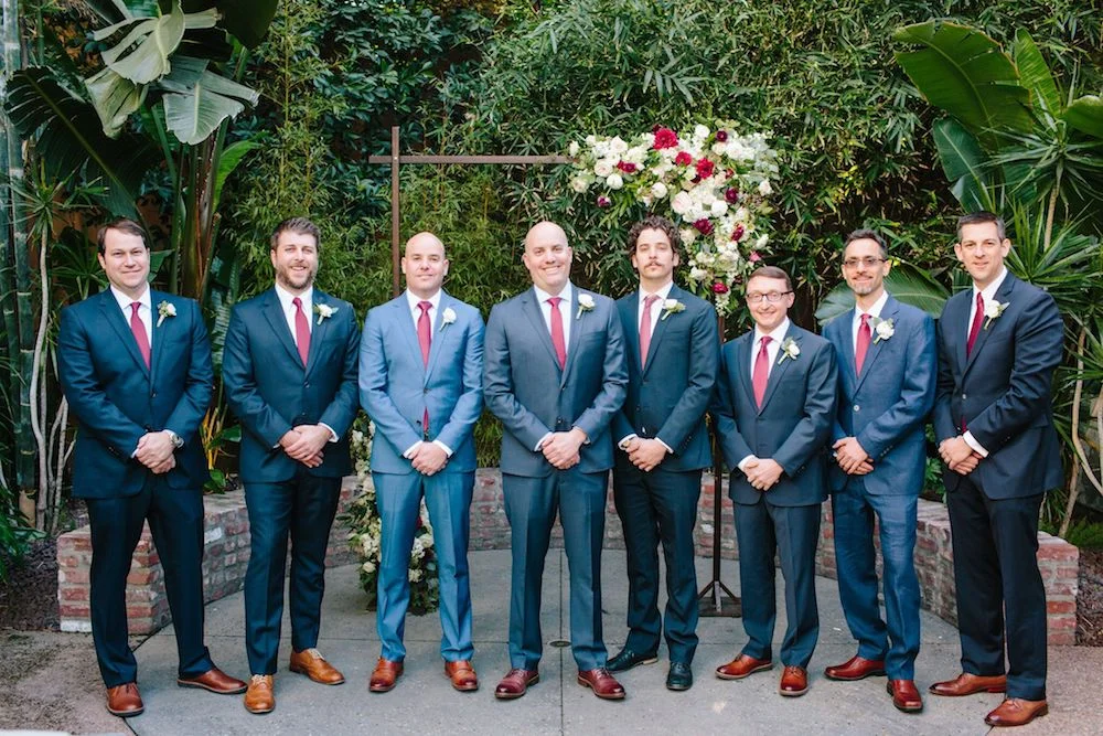 Modern Downtown LA Wedding