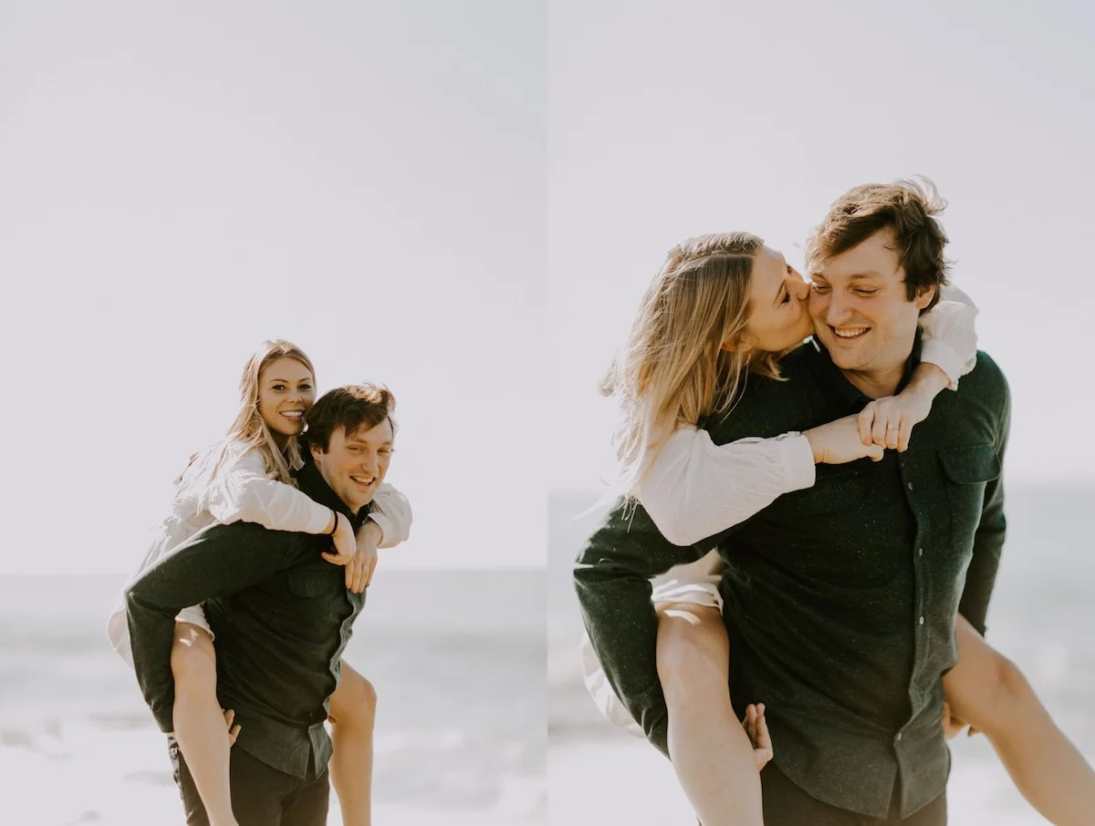 Windnsea Beach Engagement Photoshoot