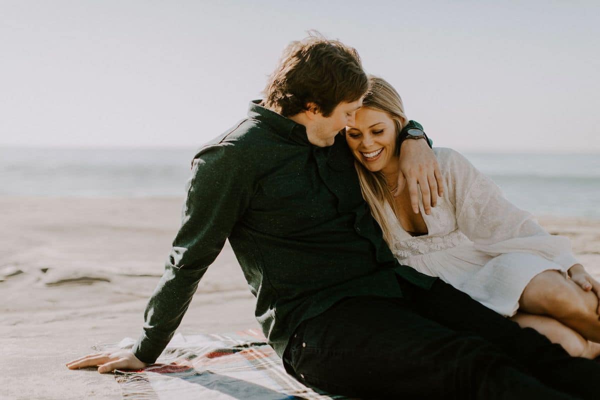 Windnsea Beach Engagement Photoshoot