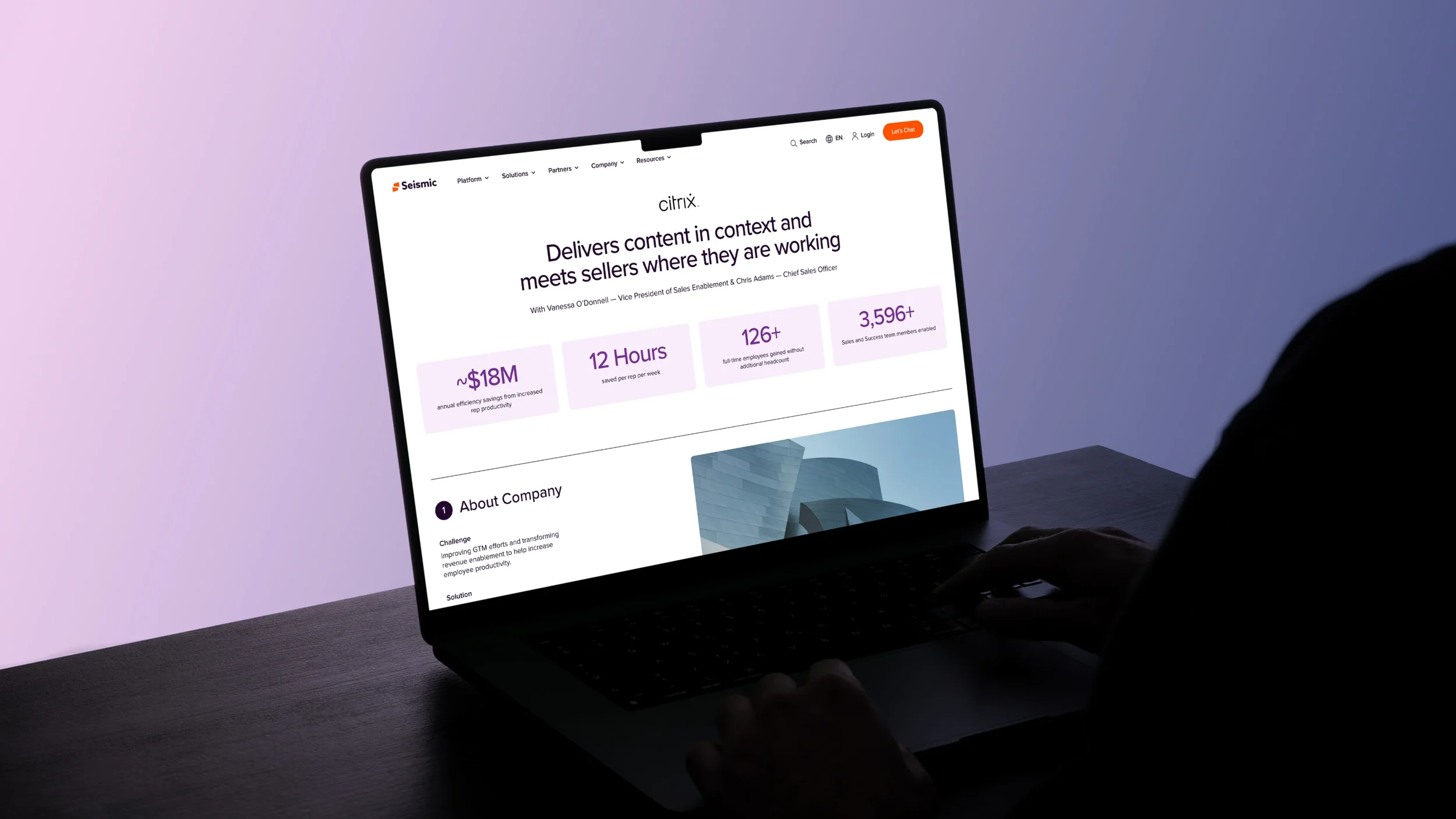 Seismic Website Redesign