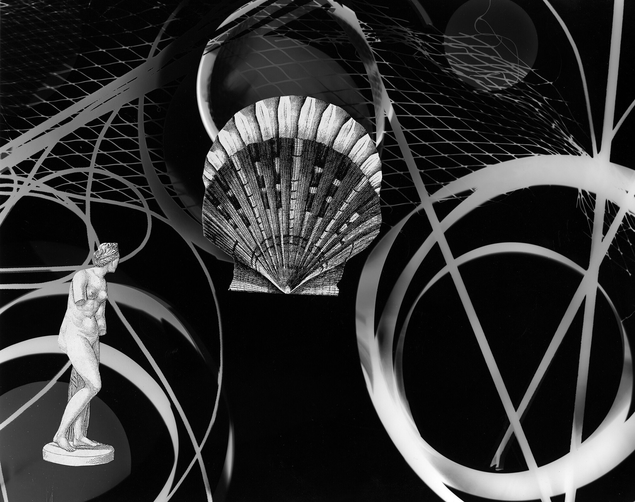 Vanessa Woods, The Chambered Nautilus, 2020. 16mm B&amp;W film transferred to video, 3:47&nbsp; 