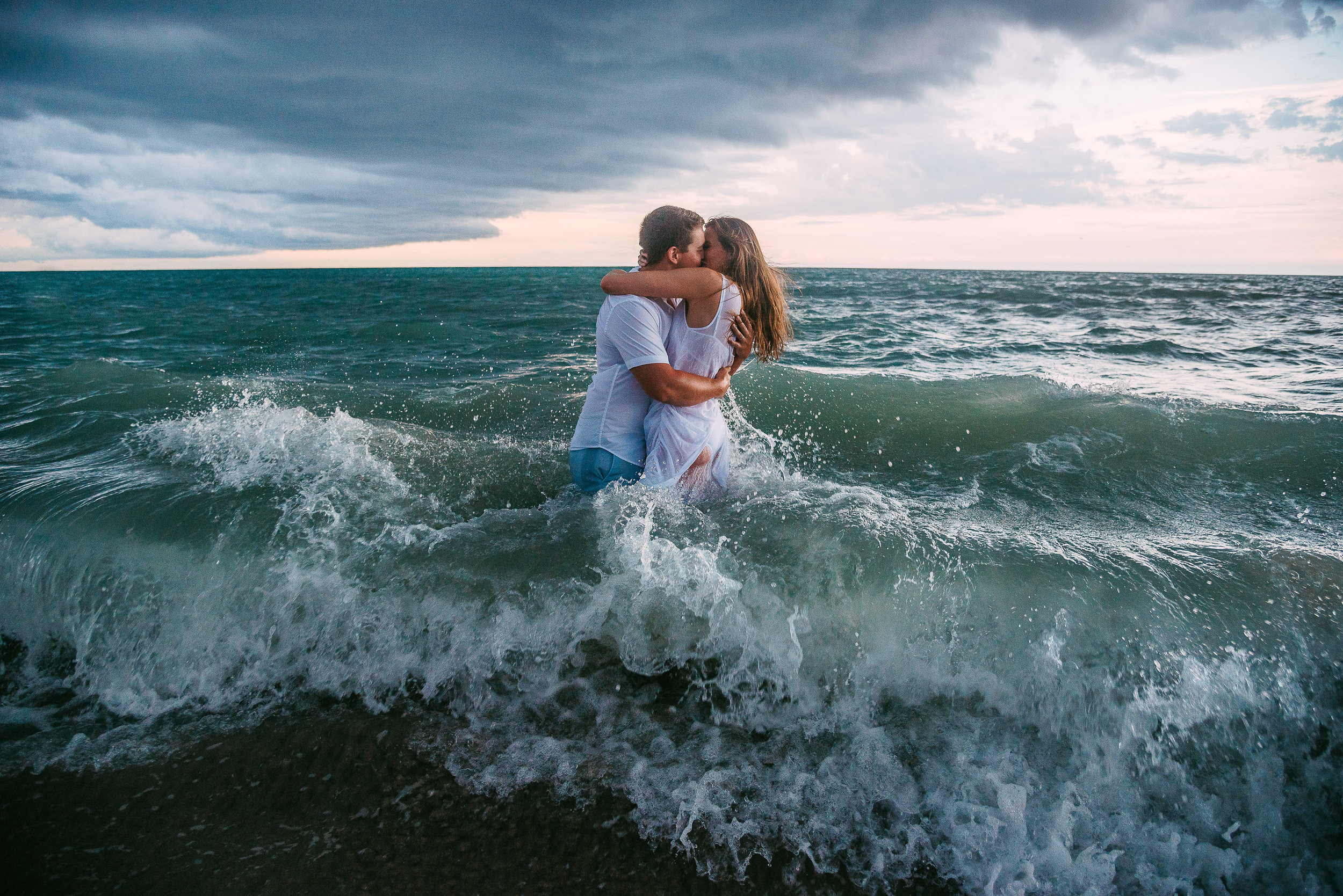 Elle and Jacob&#39;s Engagement Photo Session at Cocoa Beach, Florida — Simon and Sally