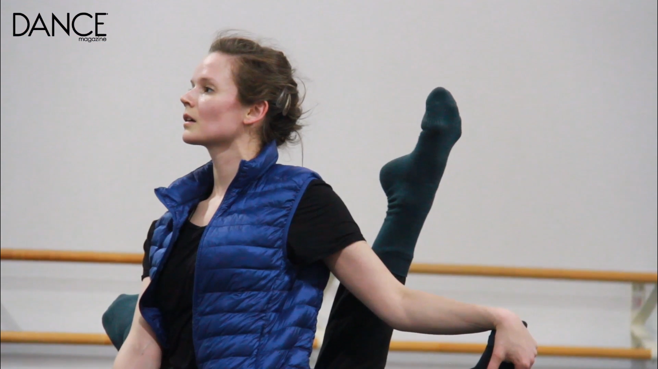 Dance Magazine's "Behind the Curtain" a day in the life of FLOCK
