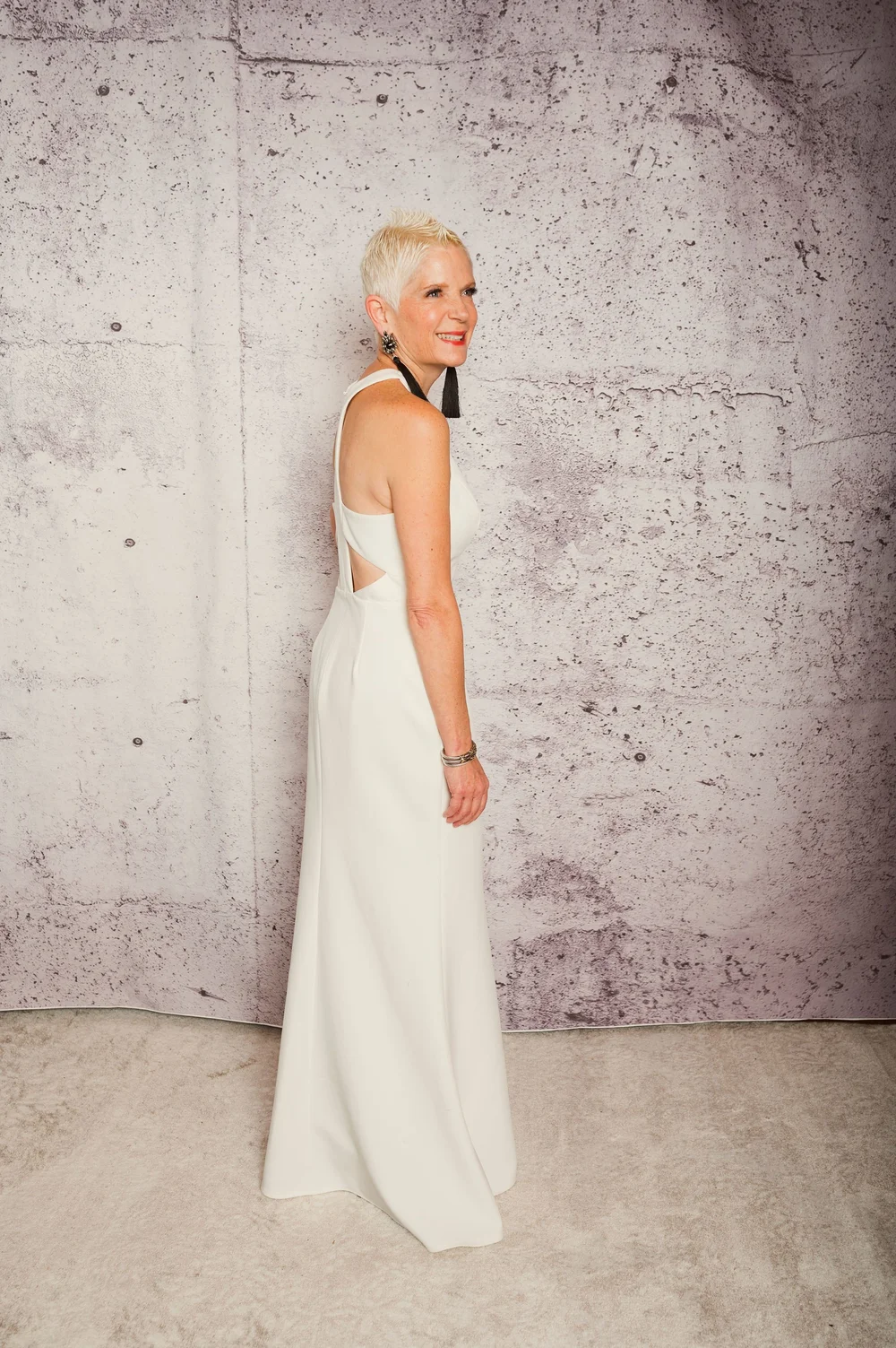 navy blue dress for baby girl A Winter White Look for the Bride-to-Be main image 0