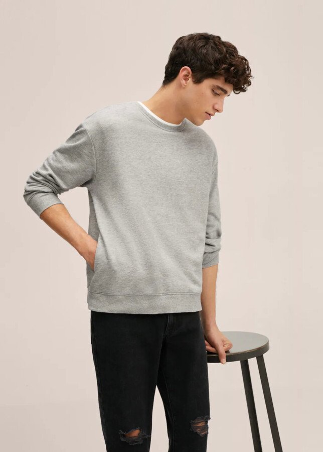 Teen boy cotton sweater