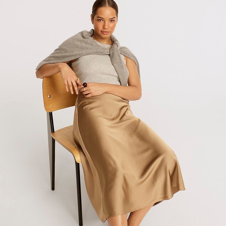 J.Crew Gwyneth slip skirt