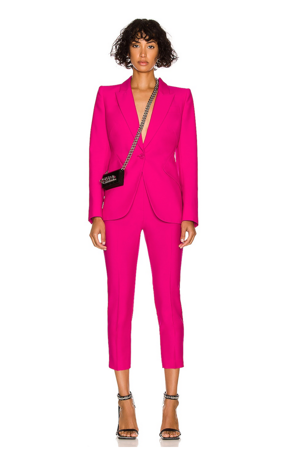 Alexander McQueen pink pant suit (Copy)