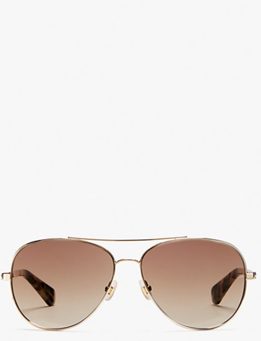 gold aviator sunglasses for women
