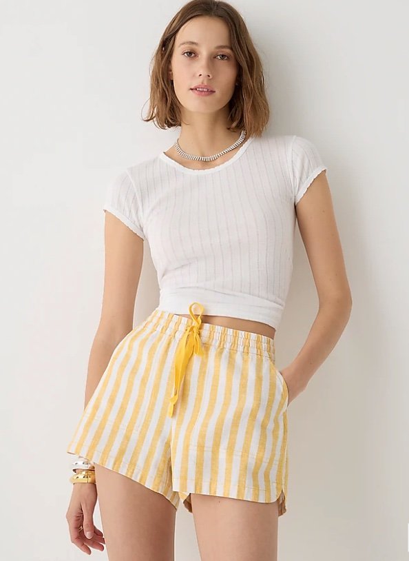 J Crew pull-on shorts