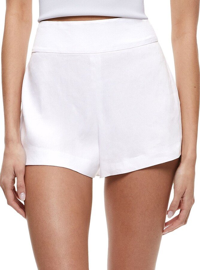  White shorts women 