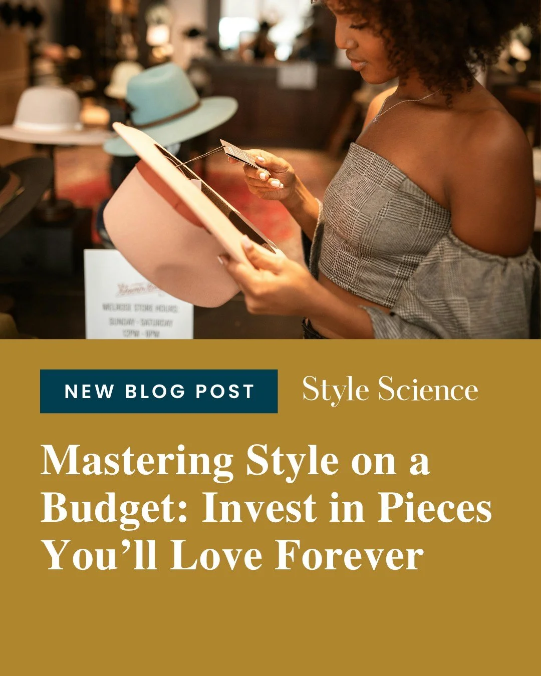 A closet full of clothes, but &ldquo;nothing to wear&rdquo;? You&rsquo;re not alone.

The secret isn&rsquo;t more clothes &mdash; it&rsquo;s knowing which pieces actually work for you. When you understand your personal Style ID, shopping becomes easi