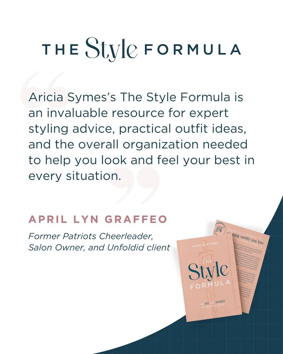 ✨ Praise for The Style Formula ✨

Readers are finding this book to be more than inspiration &mdash; it&rsquo;s a hands-on resource. From styling advice to outfit ideas and closet organization, it helps you look and feel your best in real life, not ju