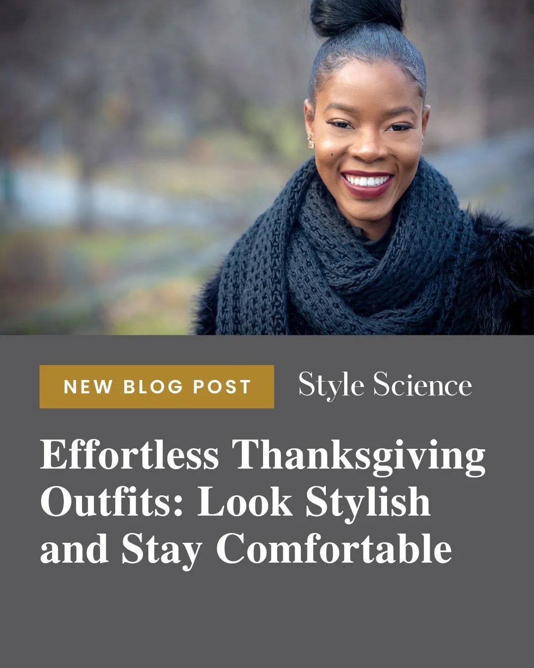 Style that looks good and feels good &mdash; the secret to a stress-free Thanksgiving. 🍂 Our latest post shares effortless outfit ideas that keep comfort center stage. Tap the link in bio to read more.