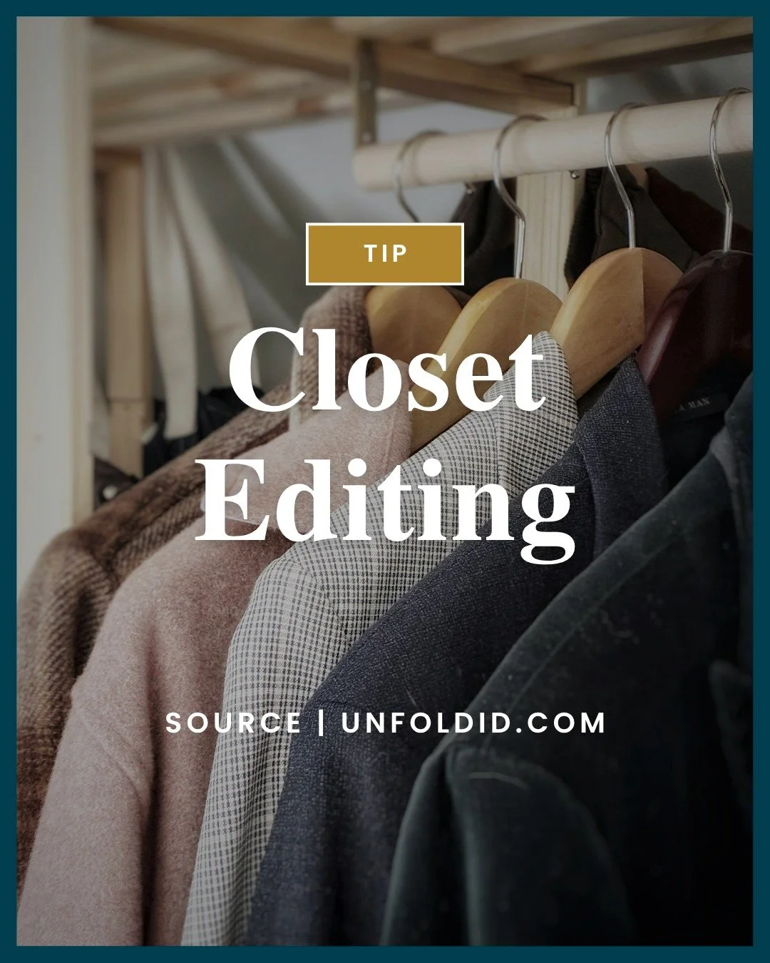 A fresh season calls for a fresh edit. 🧺 Keep what supports your style today &mdash; and release what doesn&rsquo;t.
&rarr; Discover our closet editing approach via the link in bio.