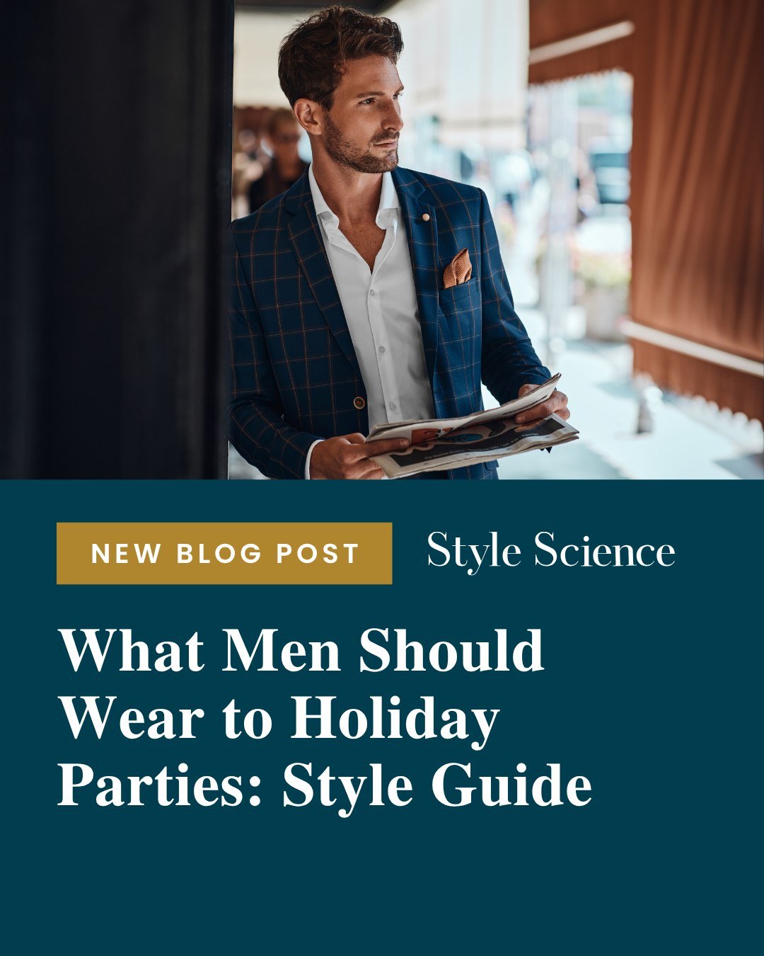 Men&rsquo;s holiday style, simplified. 👔 Discover how to make effortless upgrades that go from work events to weekend gatherings. Head to our bio for the full guide.