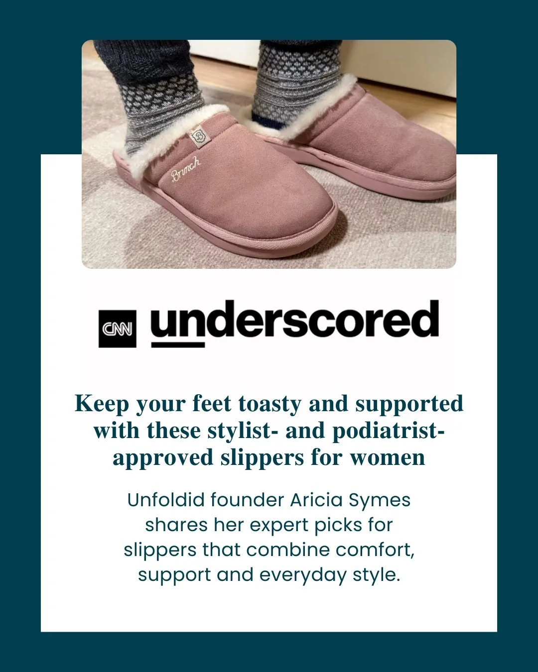 Cozy, supportive, and style-approved 👣

@ariciasymes shared her expert picks in @cnnunderscored's guide to the best slippers for women &mdash; spotlighting styles that combine comfort, structure, and everyday polish.

Get the guide &mdash; link in @