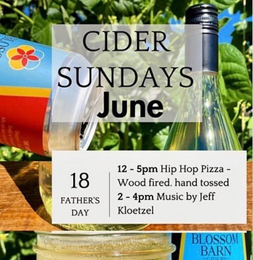 It&rsquo;s finally here! Cider Sunday &amp; Father&rsquo;s Day! The stars have aligned or in our case @jeffkloetzelmusic @hiphop_pizzashop and @climatecitybrewing have aligned! We&rsquo;ve got a delicious Kolsch beer from Climate City on tap and oven