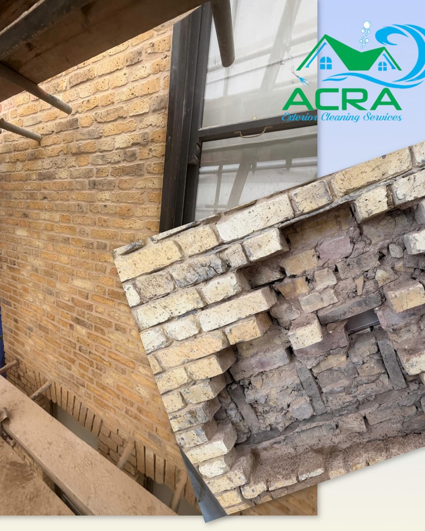 🎖️🎖️🏚️🏠ARE YOU HAPPY WITH THE APPEARANCE &amp; PERFORMANCE OF YOUR BRICKS?? 🧱 

WE BRING GREAT VALUE TO YOUR PROPERTY 

Contact us today for a FREE quotation at 📧 info@acracleaning.co.uk or 📞 07716774700

#brick #brickrestoration #brickcleanin