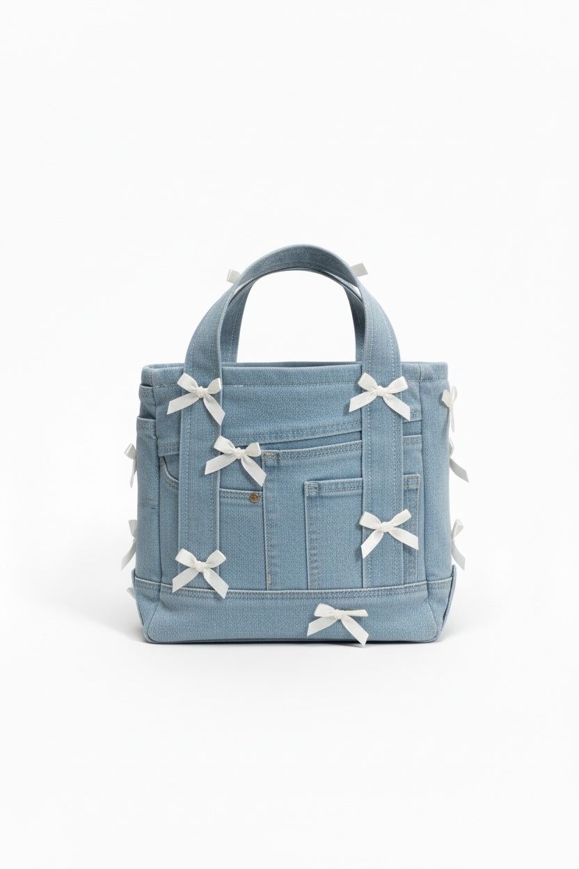 the sunday mini tote | light blue