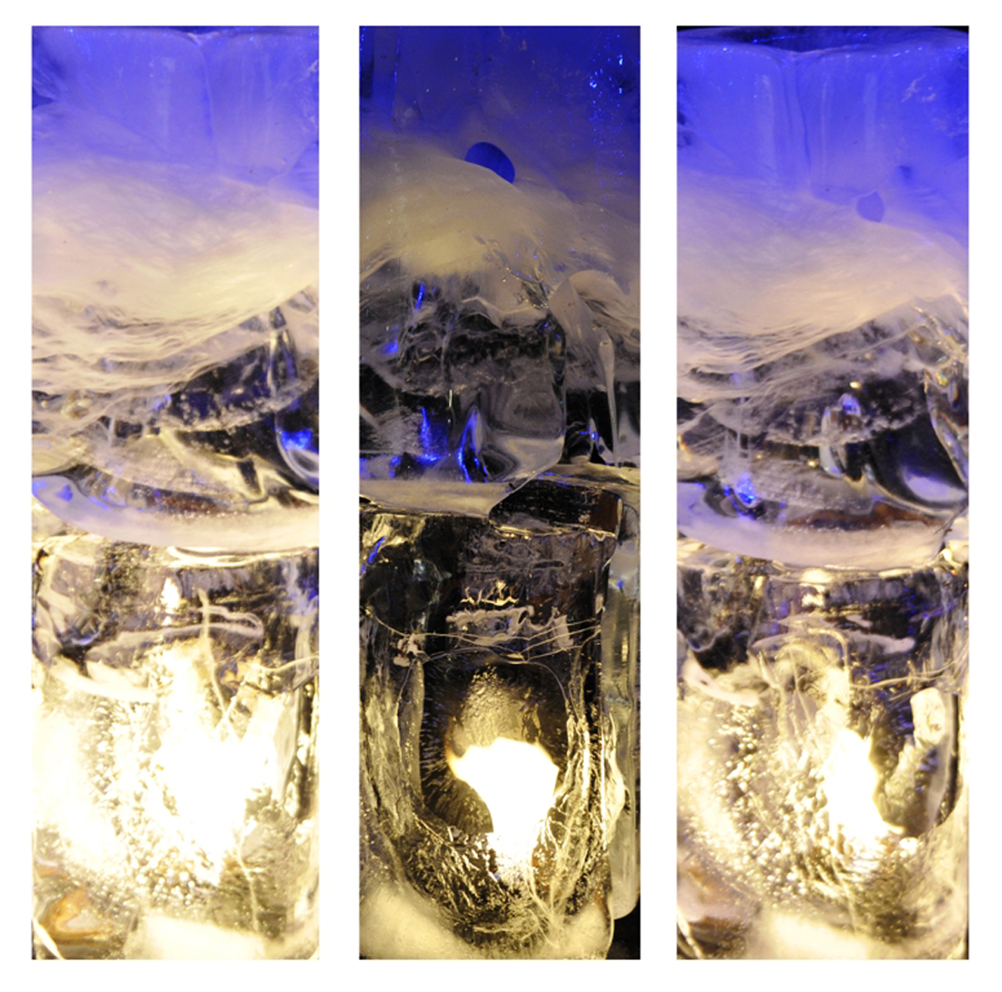 ‘Trinity’ Fire and ice performance documentation 2013