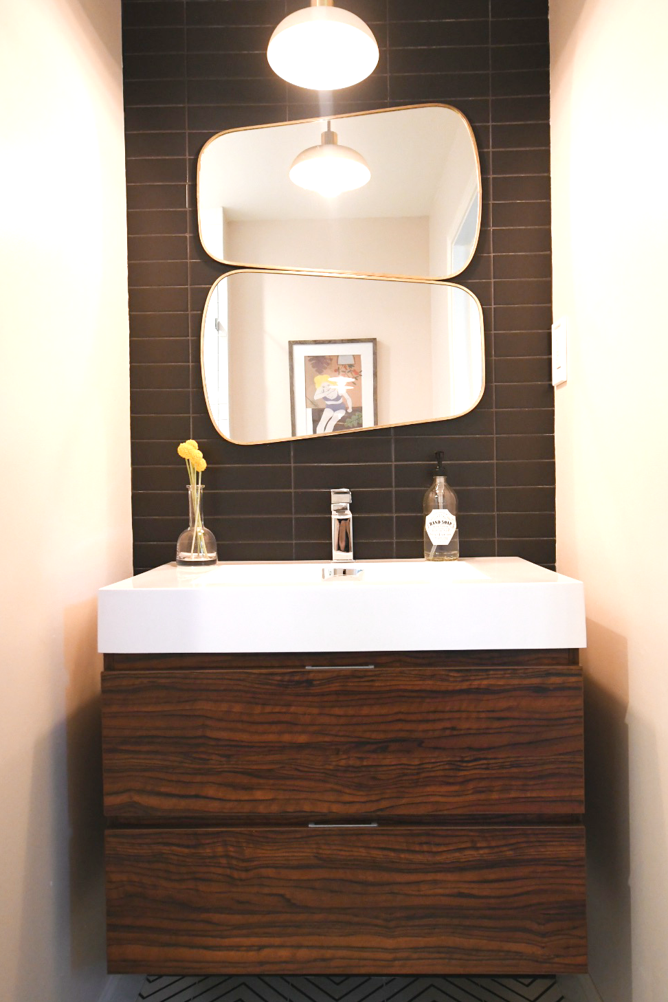 GRAY BATHROOM REMODEL