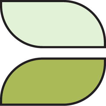 Shades of Green Leaf Icon