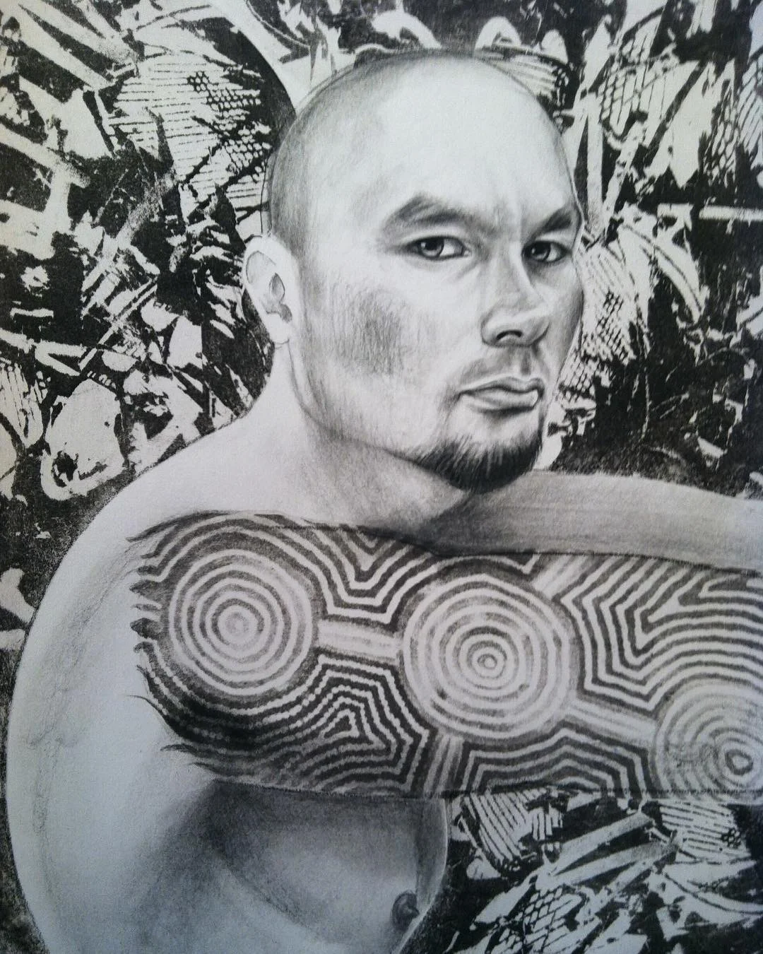 Jamie #1 Charcoal and lithography 11”x14” Sold