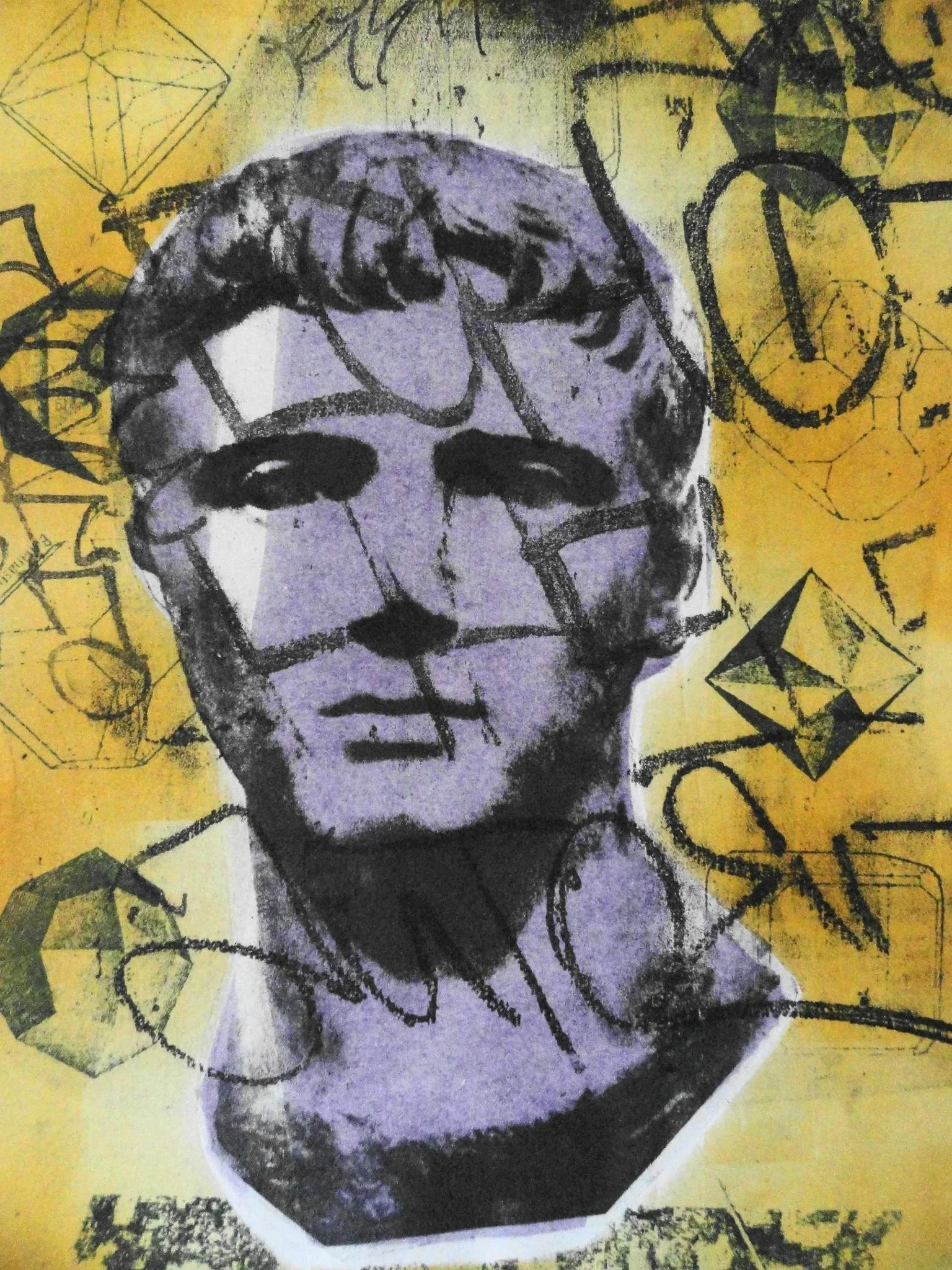 Antinous Lithograph 11”x14” Sold