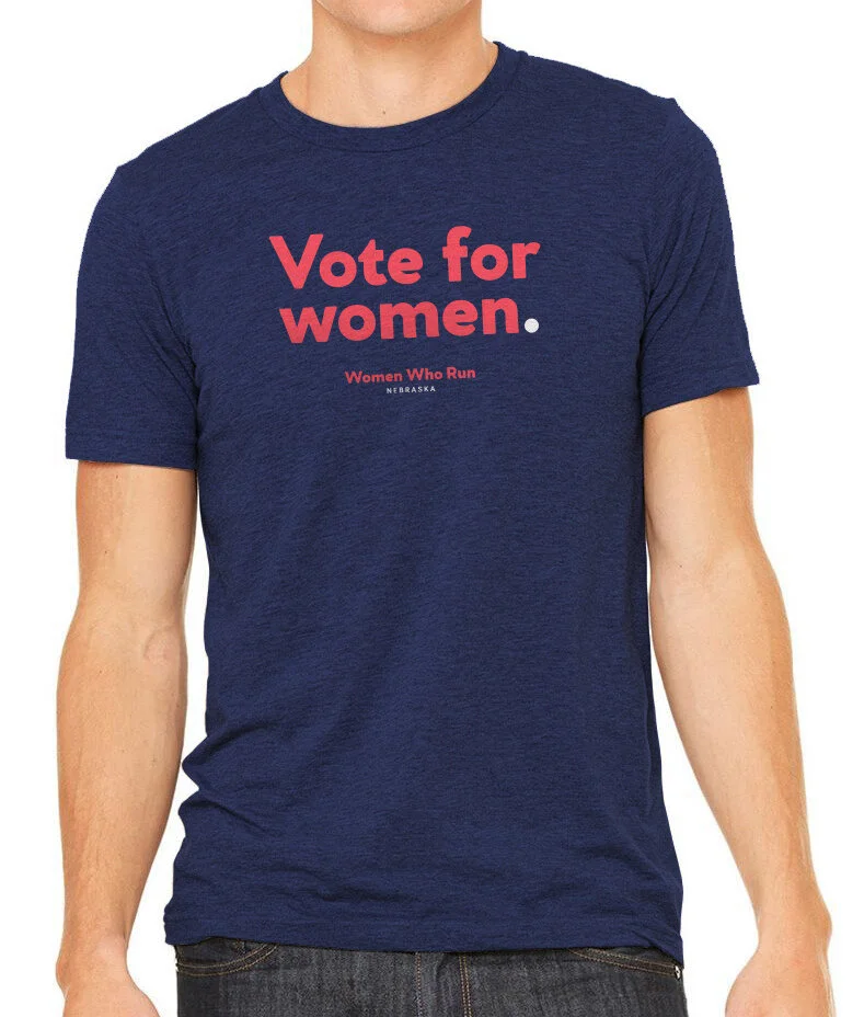Vote for Women Navy Tee - Unisex