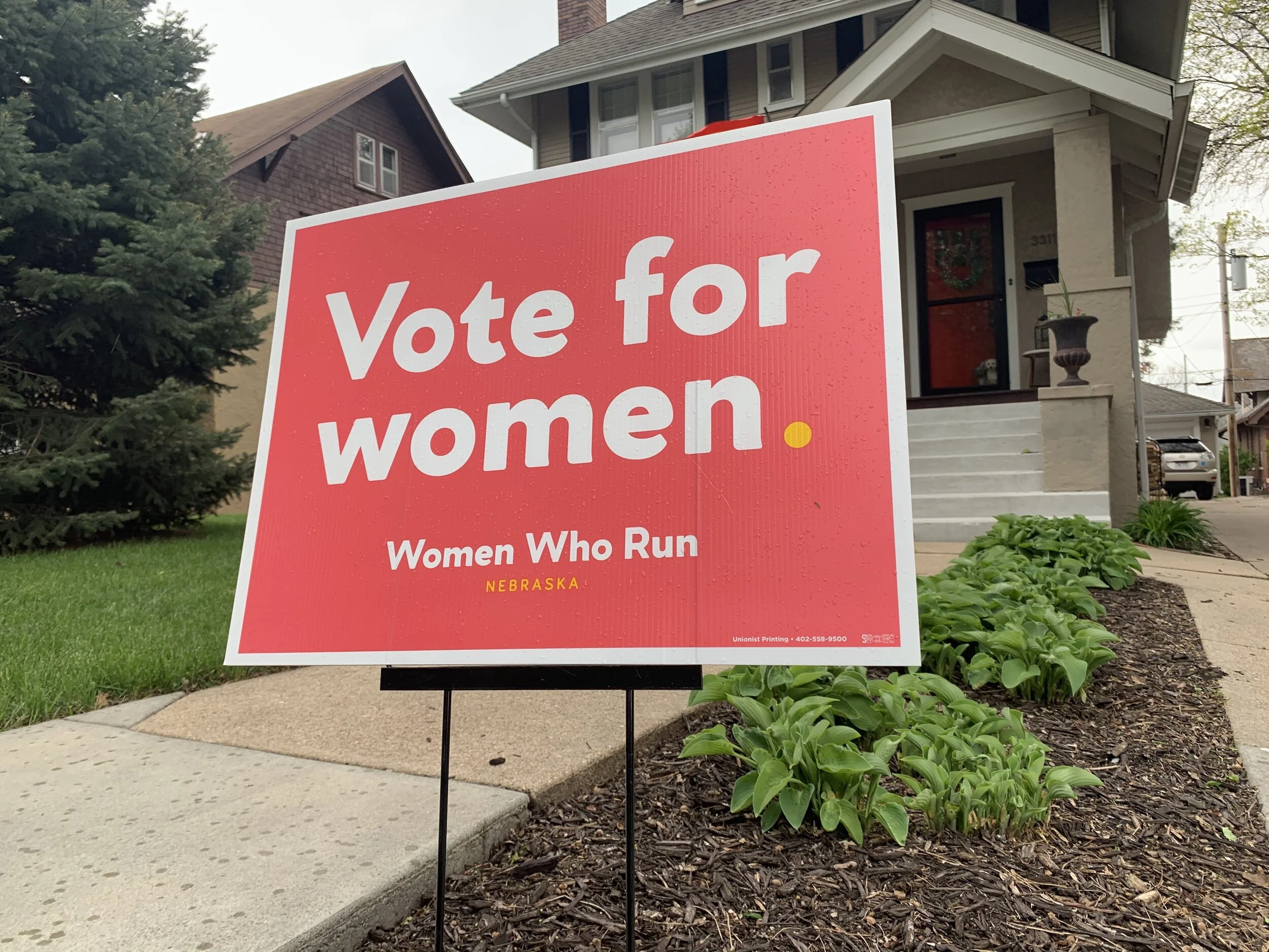 Vote for Women Yard Sign - **PICK-UP ONLY**
