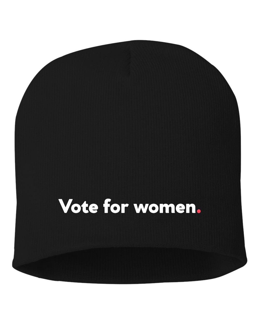 Vote for Women Black Beenie