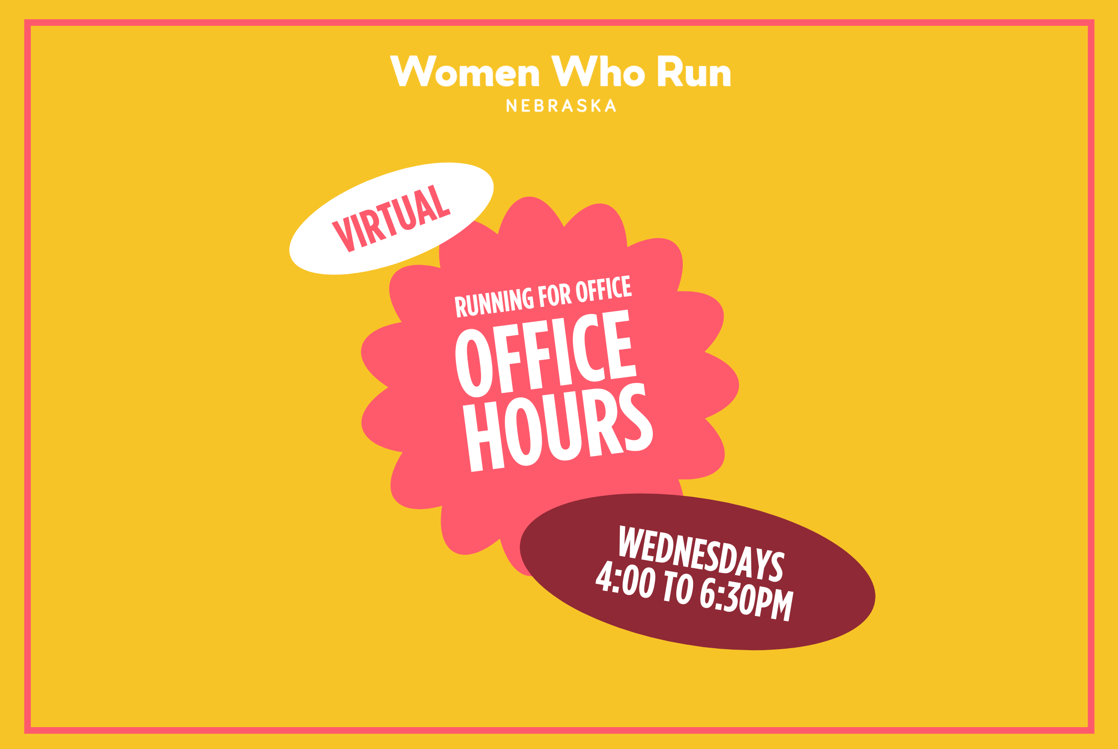 Virtual Running for Office "Office Hours" 