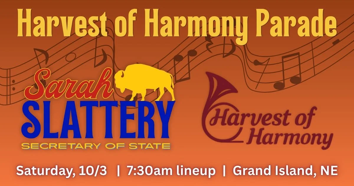 Harvest of Harmony Parade with Sarah Slattery