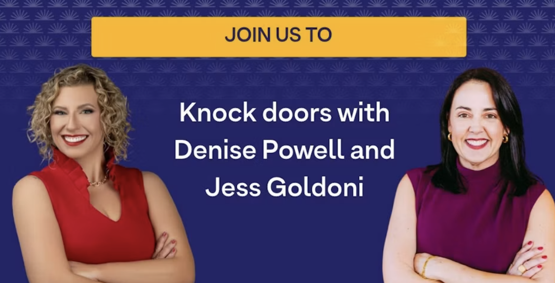 Canvass with Denise Powell and Jess Goldoni
