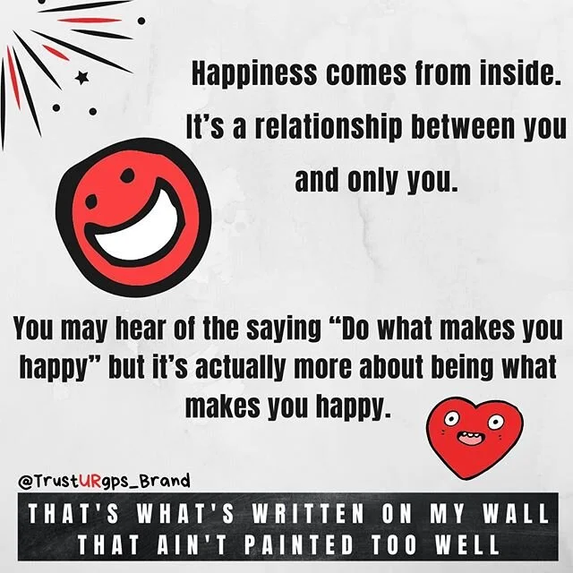 Happiness is the key to success not money! &bull;
&bull;
That&rsquo;s what&rsquo;s written on my wall that ain&rsquo;t painted too well! &bull;
&bull;
#trusturgps #motivation #fitness #inspiration #love #gym #workout #fit #lifestyle #training #succes