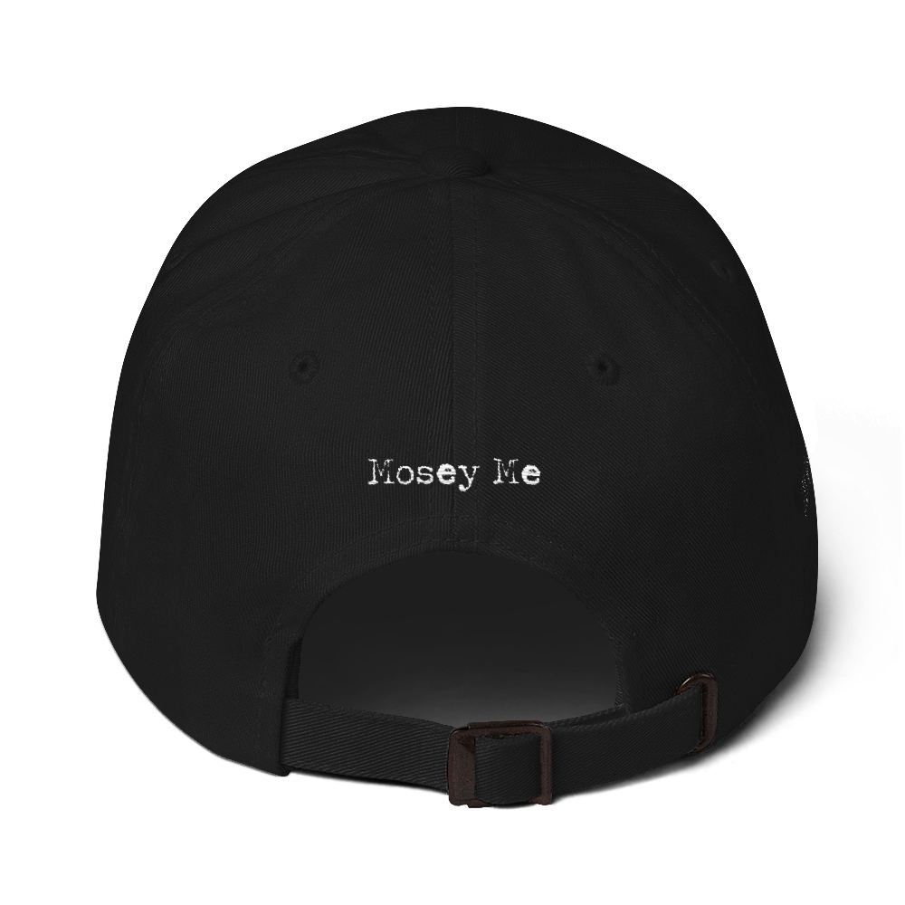 Mosey me, blk cap, wht font.png