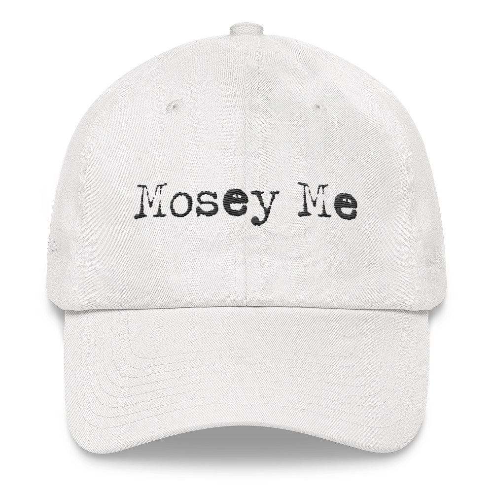 Mosey me, wht cap, blk font.png