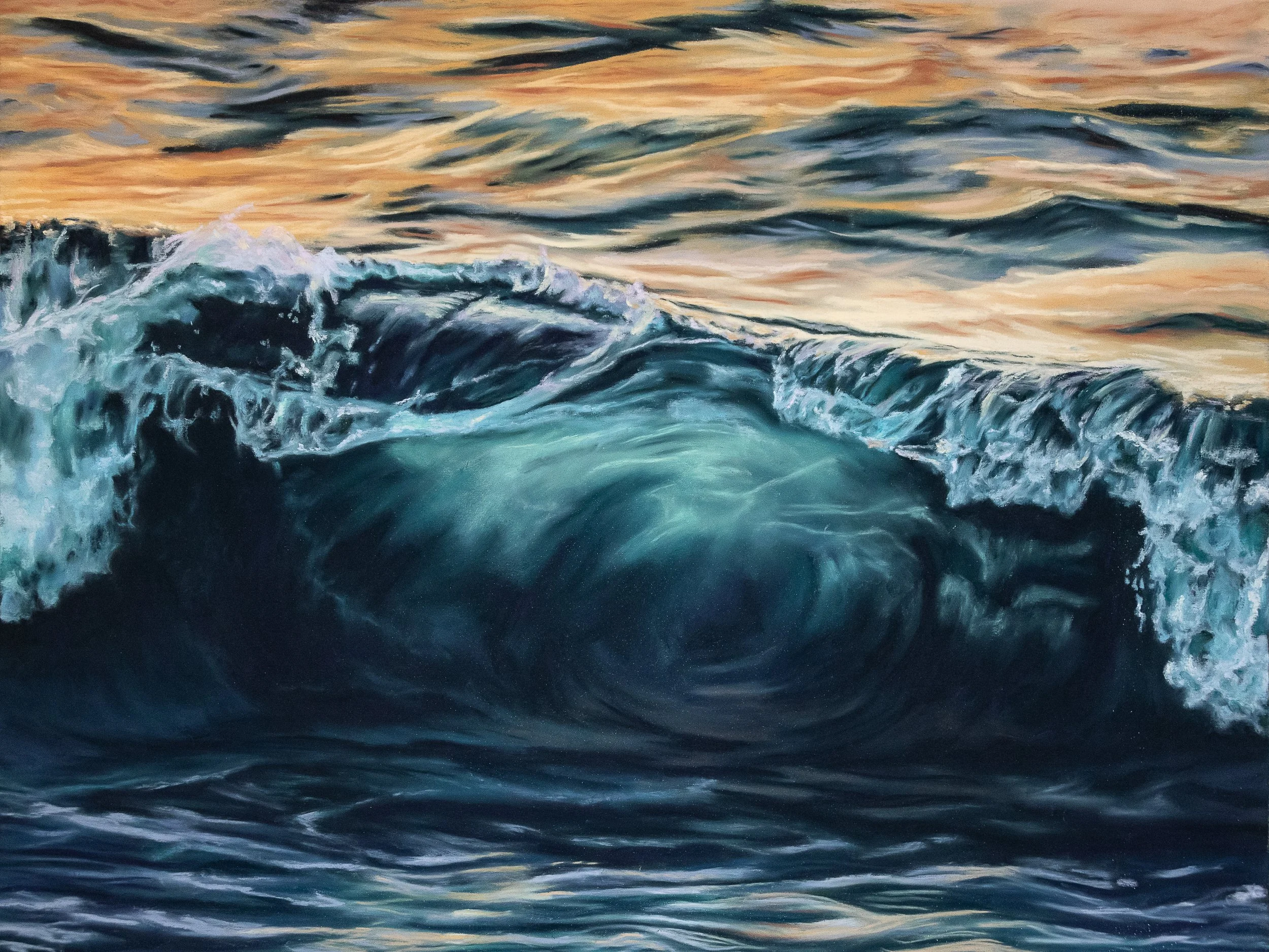 jennifer munn_sunset's delights_softpastel_18"x24"_$1850.00.jpg