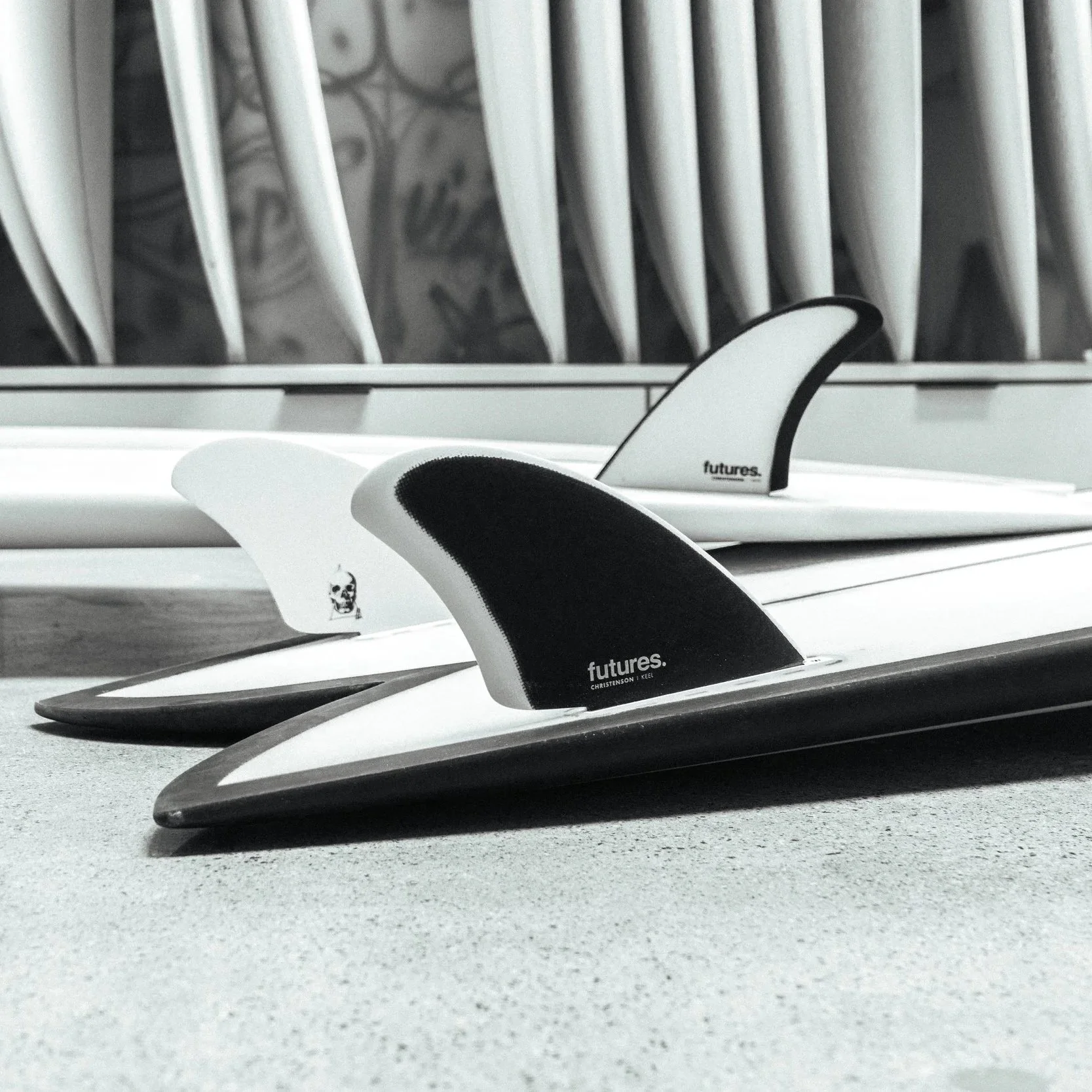 Christenson x Futures Keels — Christenson surfboards